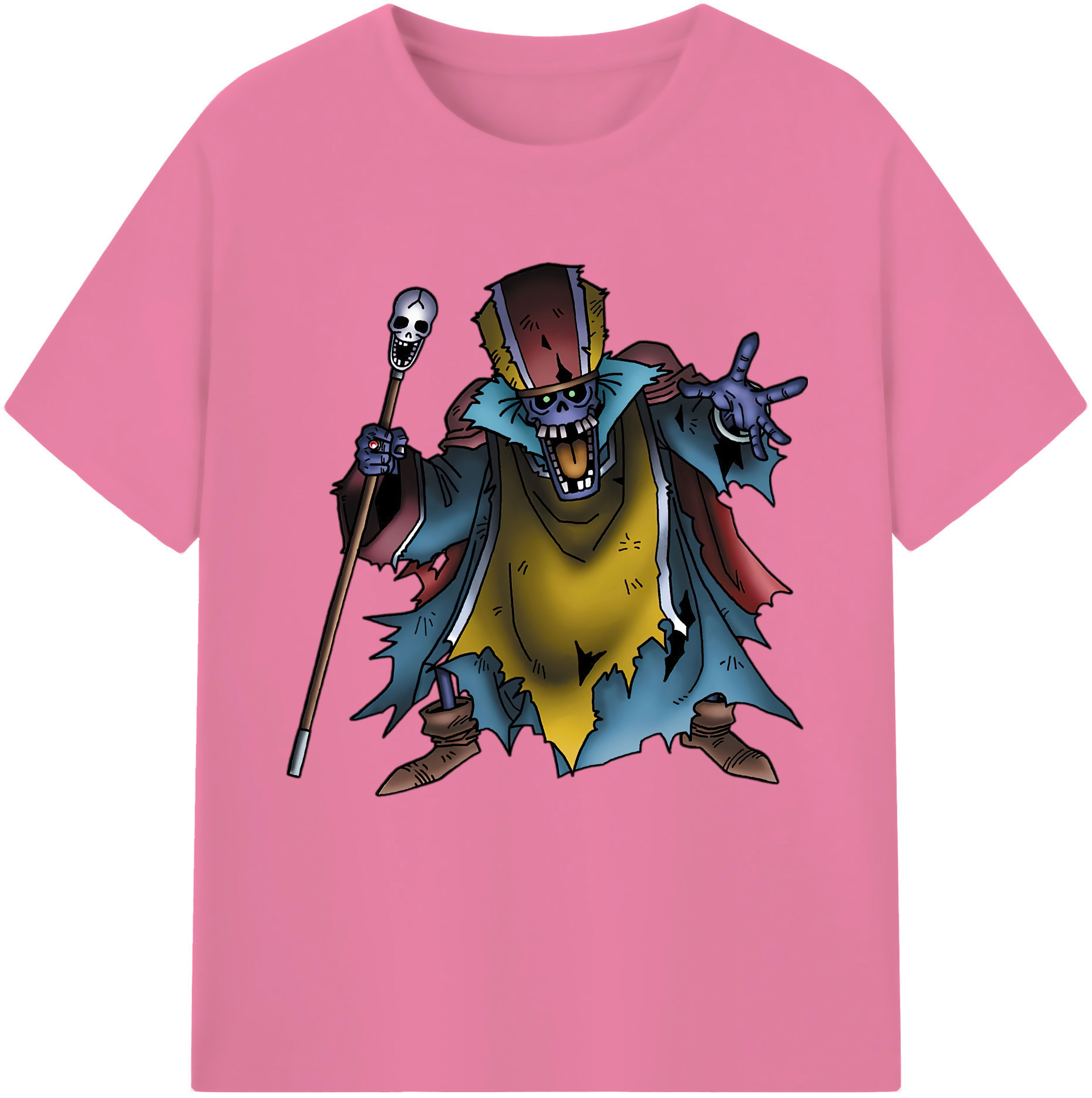（画像用） ドラゴンクエスト Doragon Kuesuto Dragon Quest 綿100％半袖Tシャツ（フロントプリント）